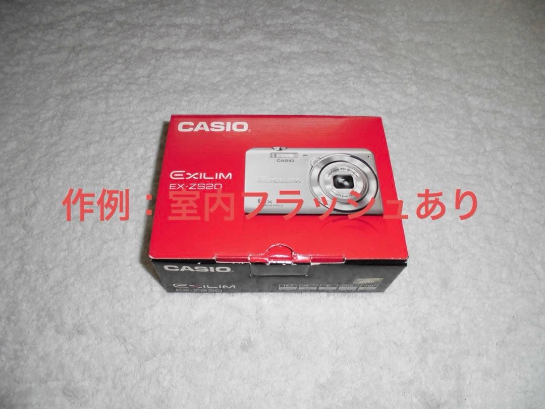 美品【動作確認済】CASIO カシオ EXILIM EX-ZS20 レトロカメラ