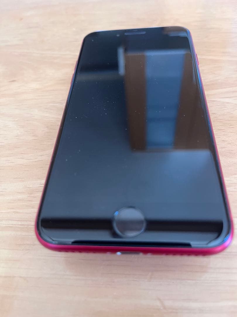 値下げ　iPhone SE3 RED 64gb SIMフリー