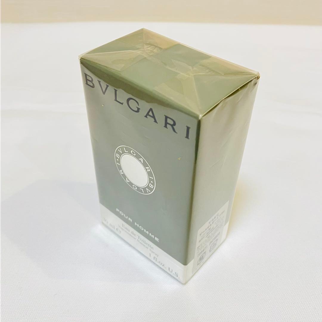 新品未開封　BVLGARI ブルガリ　プールオム　オードトワレ　香水　30ml