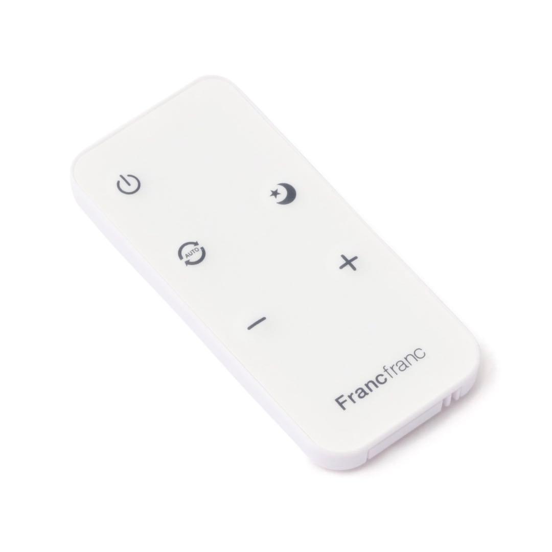 【Francfranc】シレーヌ 上部給水型 超音波式2WAY加湿器 グレー