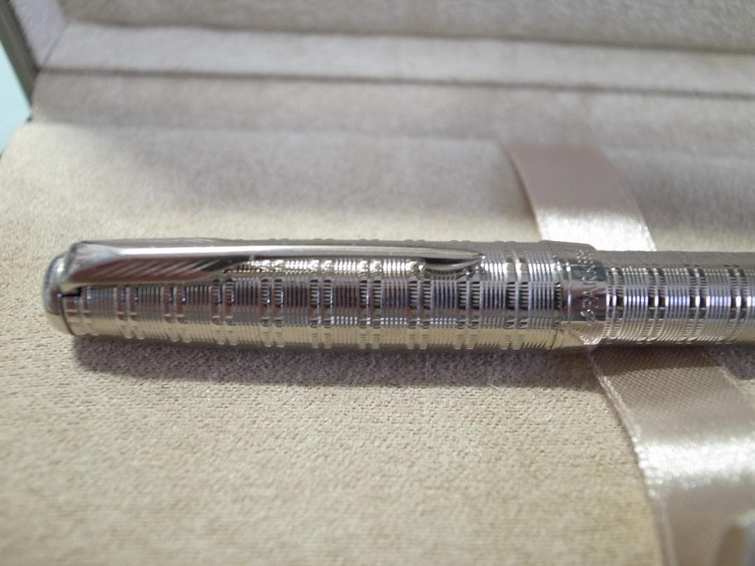 【新品未使用】ソネット・チーゼルタータンST万年筆 ニブM 18K