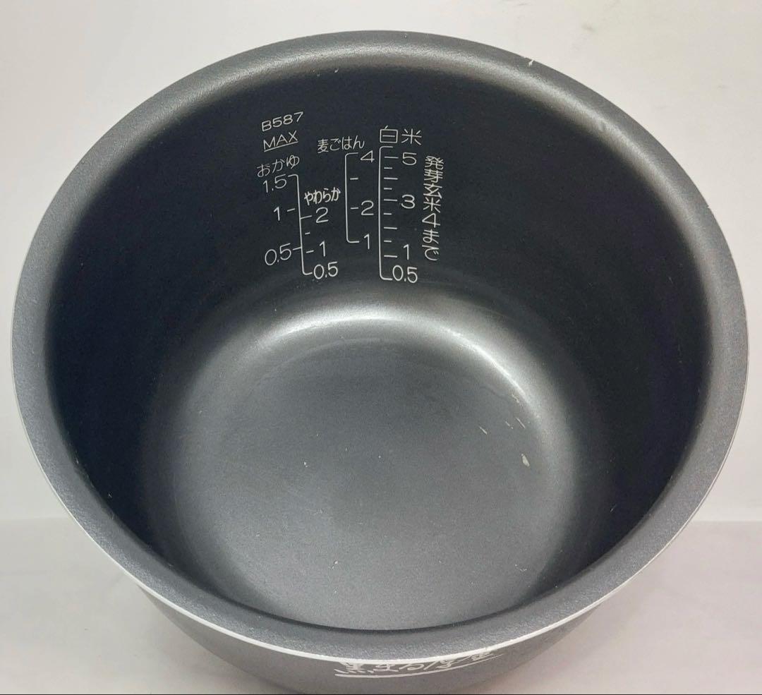 象印 圧力IH炊飯ジャー 5.5合炊き NP-ZV103BK 2021年製