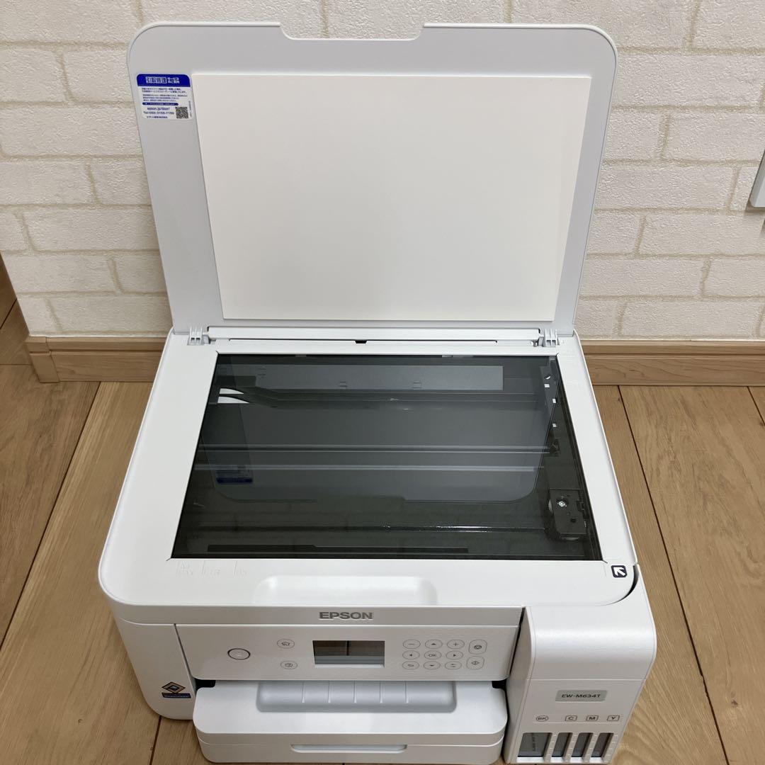 【極美品】EPSON EW-M634T インクジェットプリンター 印刷167枚