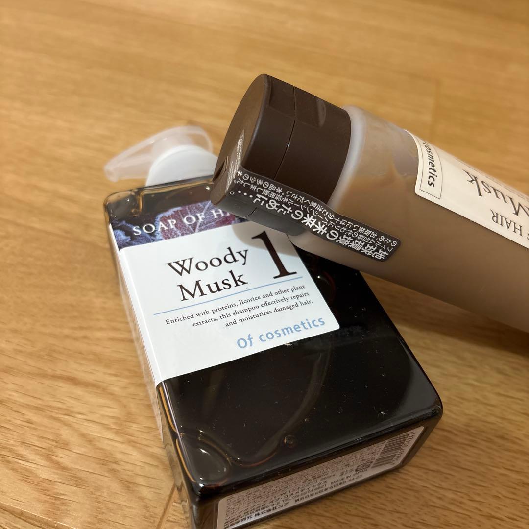 新品　オブ・コスメティックス　シャンプートリートメント　SOAP OF HAIR