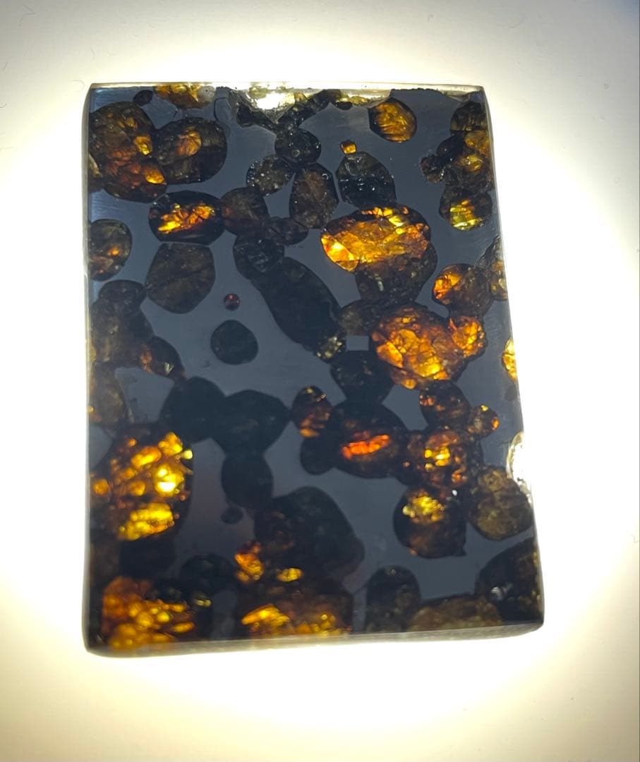 パラサイト隕石 石鉄隕石 セリコ隕石 約16g 4x3cm