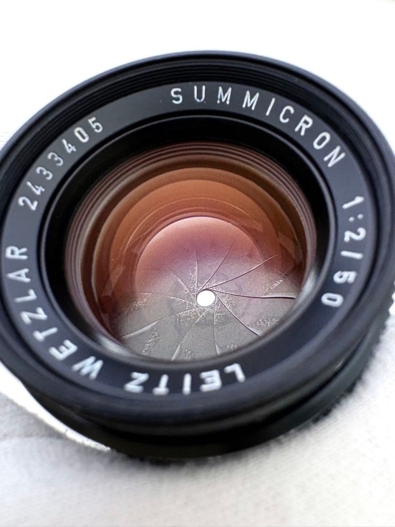 【山崎玉】ライカ ズミクロン50mm/F2（2nd）1970