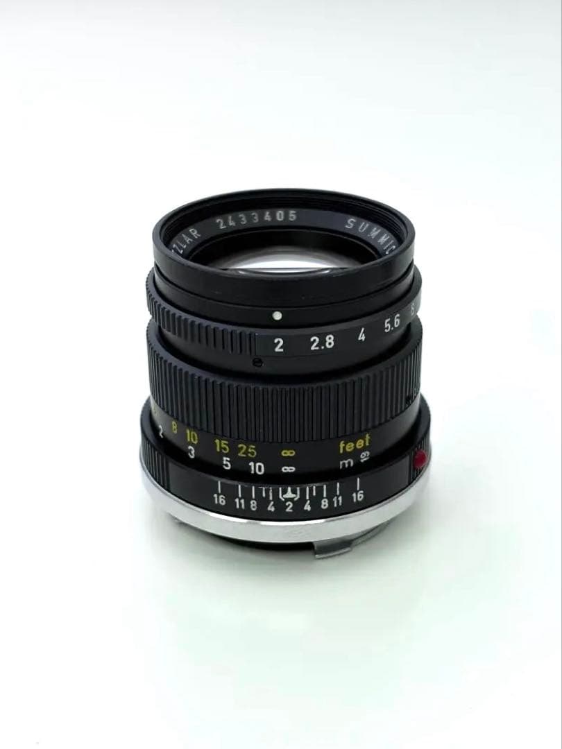 【山崎玉】ライカ ズミクロン50mm/F2（2nd）1970