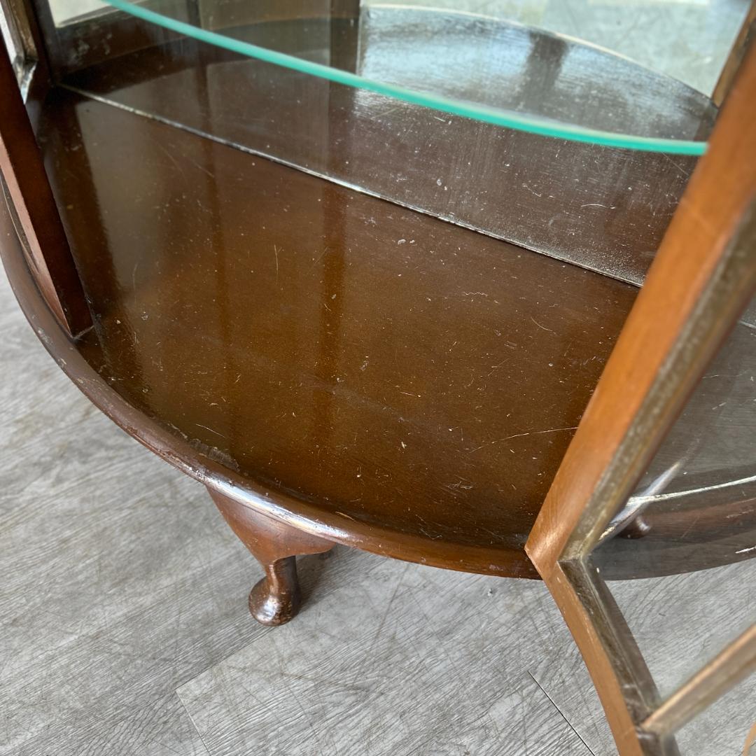 イギリス アンティーク家具 ディスプレイ キャビネット 1930年頃 969A