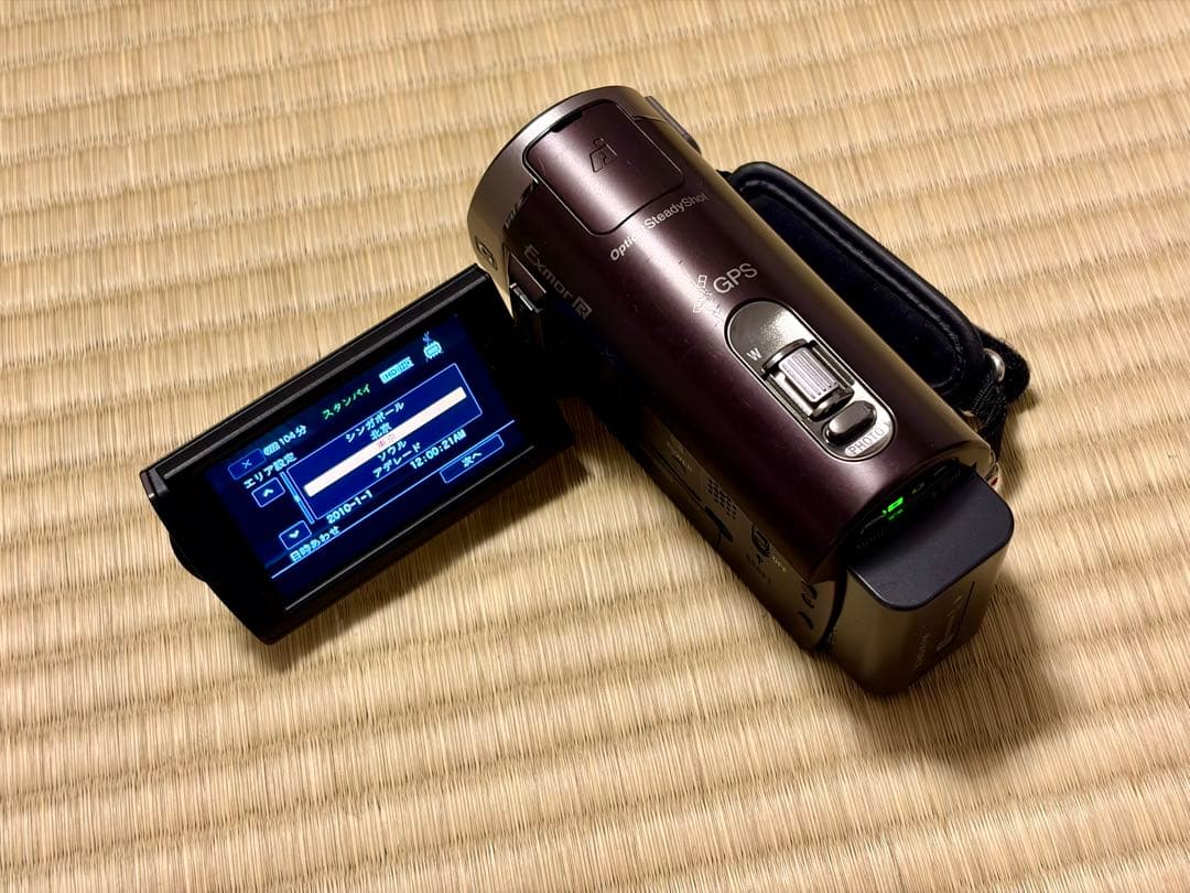 【動作確認済】SONYデジタルHDビデオカメラレコーダーHDR-CX370V