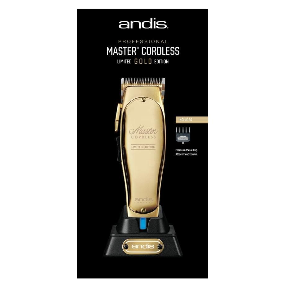 andis Master コードレス クリッパーバリカン LTDゴールド