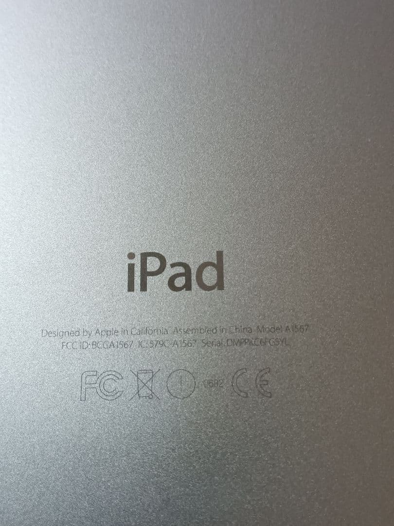 美品 iPad air 第2世代 バッテリー89%