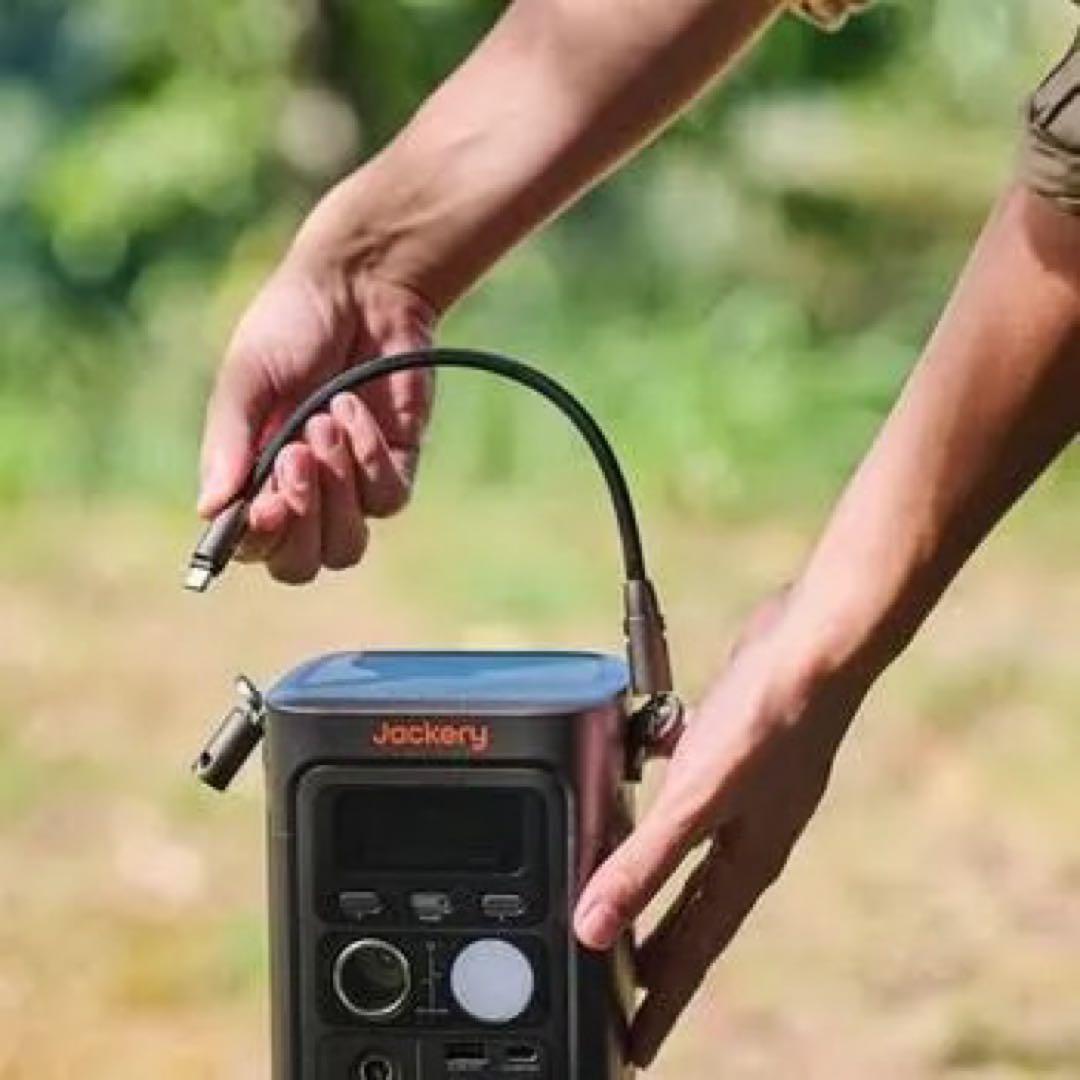 タイムセール本日までjackery ポータブル電源　300