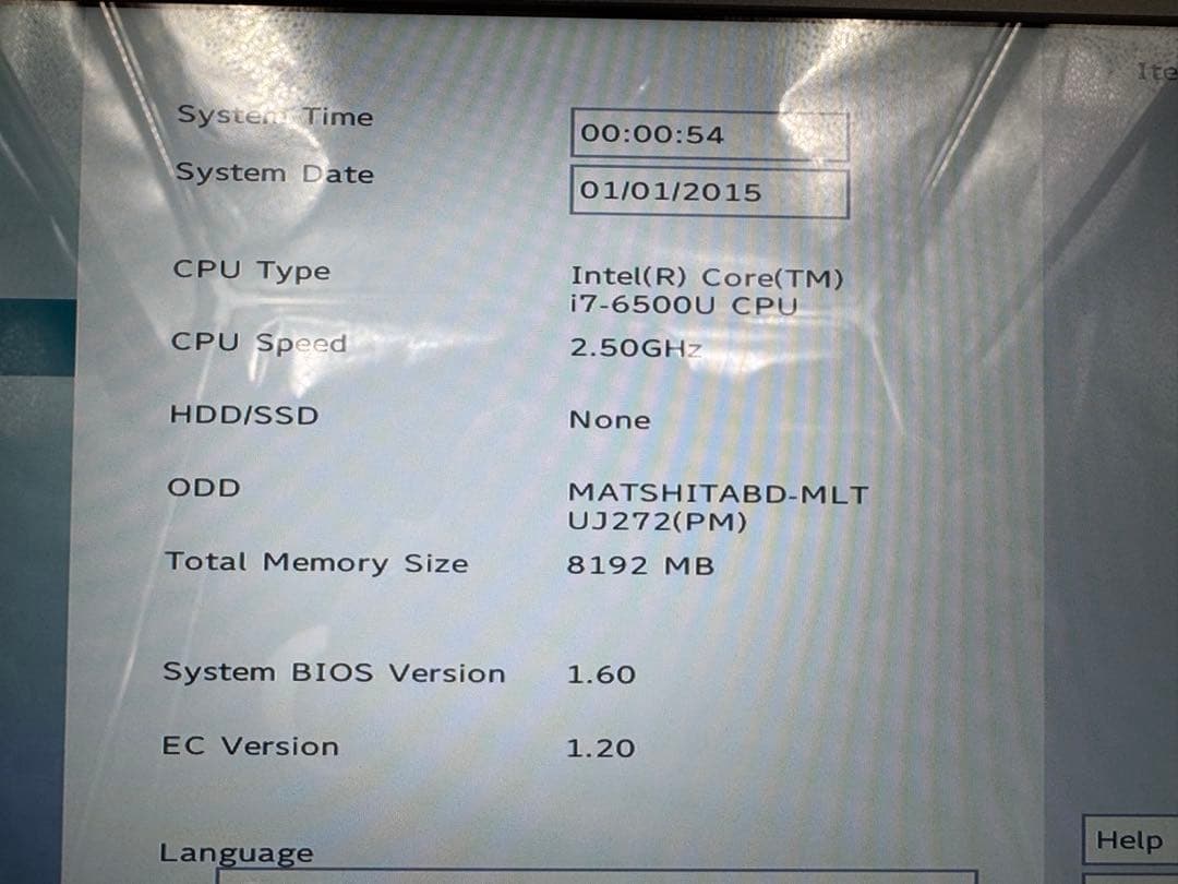 TOSHIBAノートPC★ジャンク★第6世代★corei7★メモリ8GB★