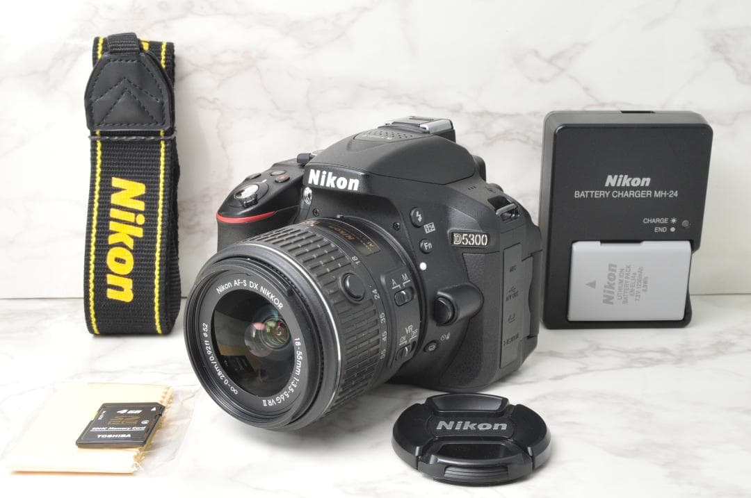 美品 Nikon D5300⭐️Wi-Fi スマホ転送❣️高画質 一眼レフカメラ