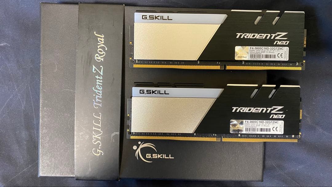 メモリー DDR4 G.SKILL TridentZ Neo 16x2 32GB