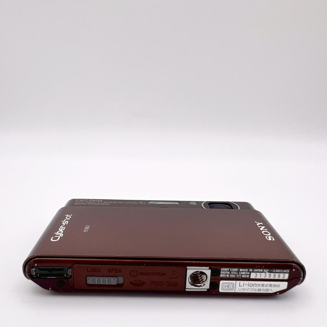 【完動品】SONY Cyber-shot DSC-T77 コンデジ 動作確認済