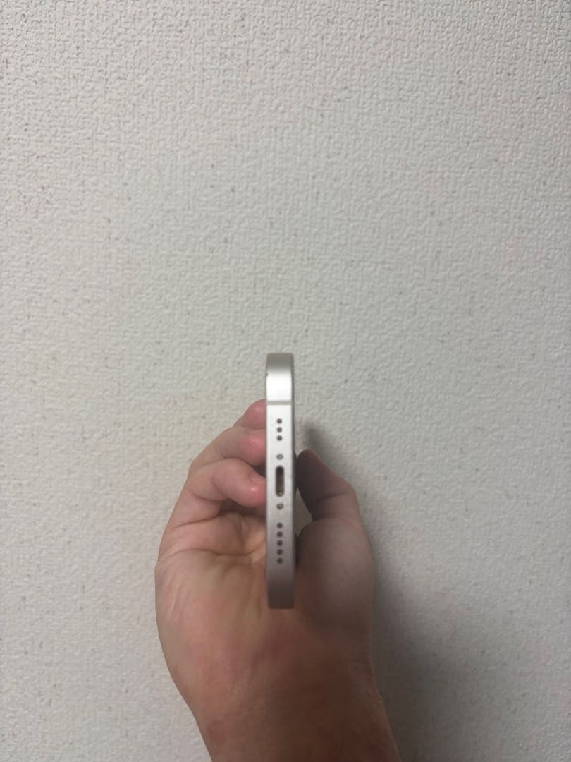 iPhone13 128GB シルバー 本体のみ ※前面画面割れあり
