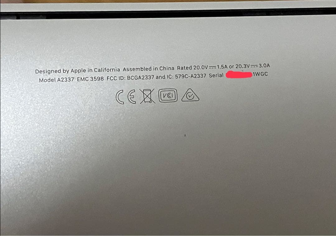 取置き　MacBook Air M1 UK配列 16gb