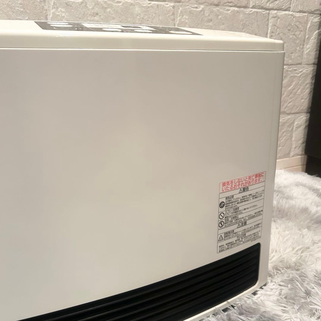 【美品】リンナイ RC-M5801E ガスファンヒーター　都市ガス用15~21畳