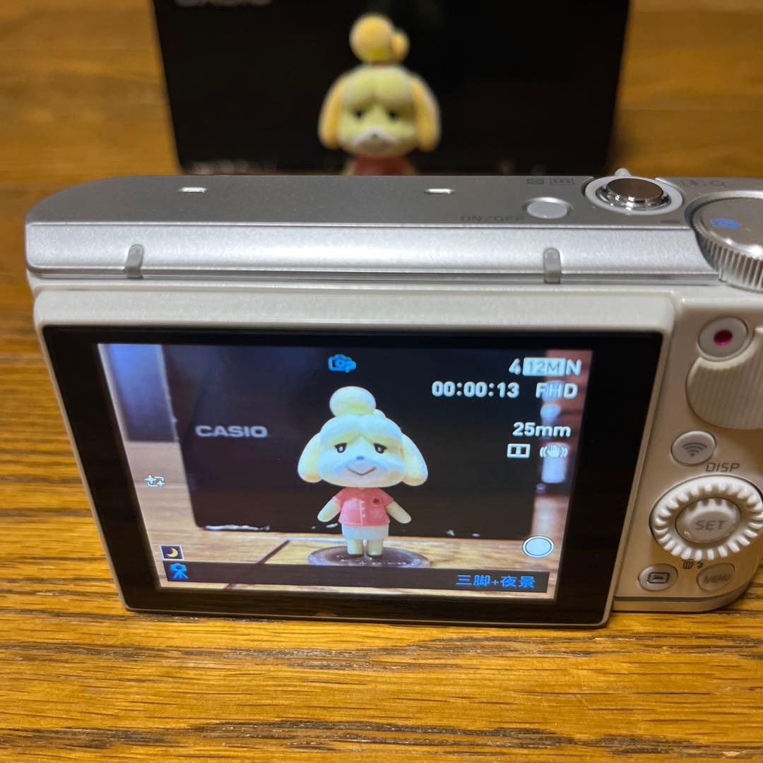 CASIO デジタルカメラ EXILIM EX-ZR3200WE　ホワイト