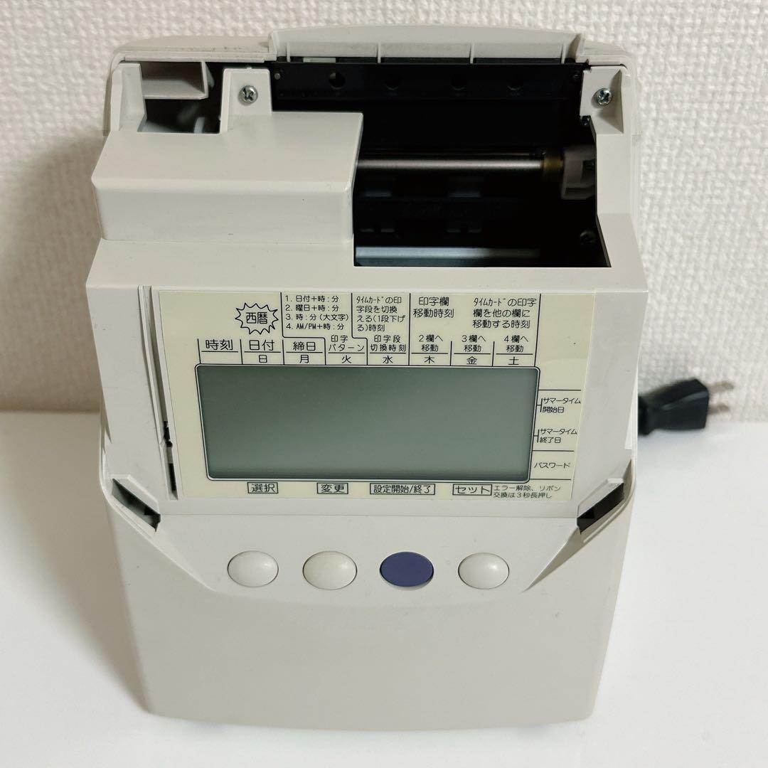 SEIKO セイコー タイムレコーダー QR-340 動作確認済 事務 店舗用品