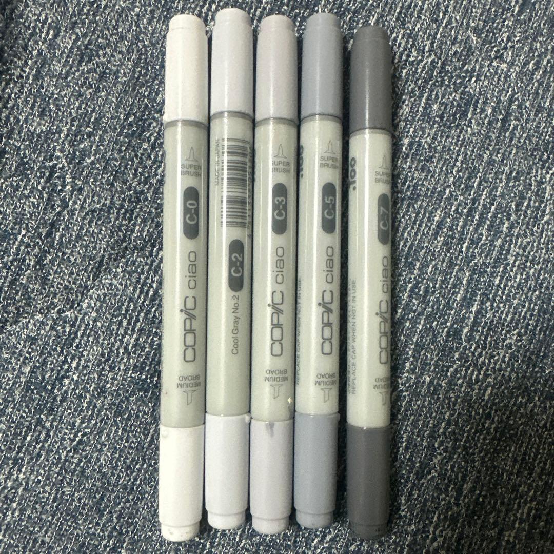 最終値下げ！コピック、マルチライナー、ホワイト、ペン消しゴム約170本セット
