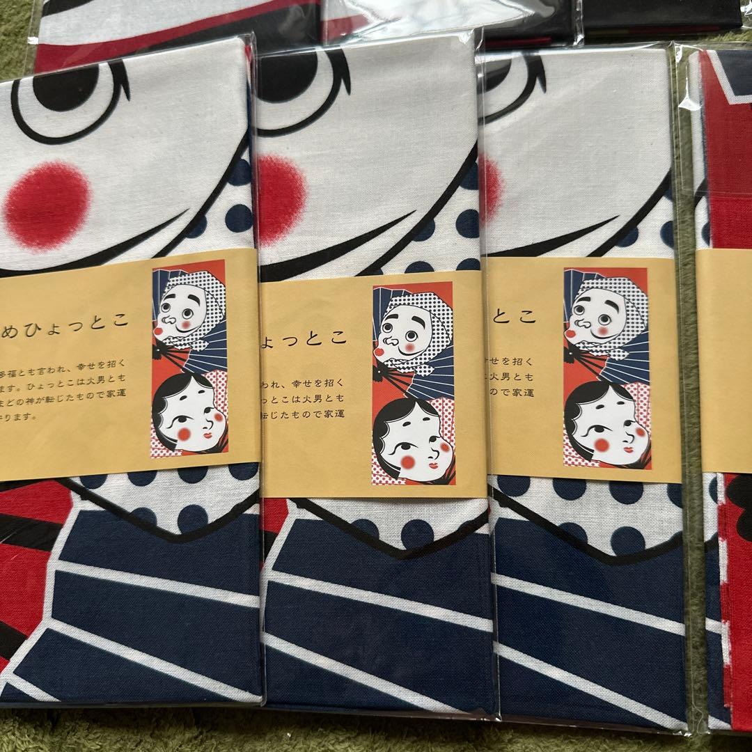 セール❣️新品　福招き猫 手ぬぐい　☺︎ １０枚セット✩.*˚ ☺︎