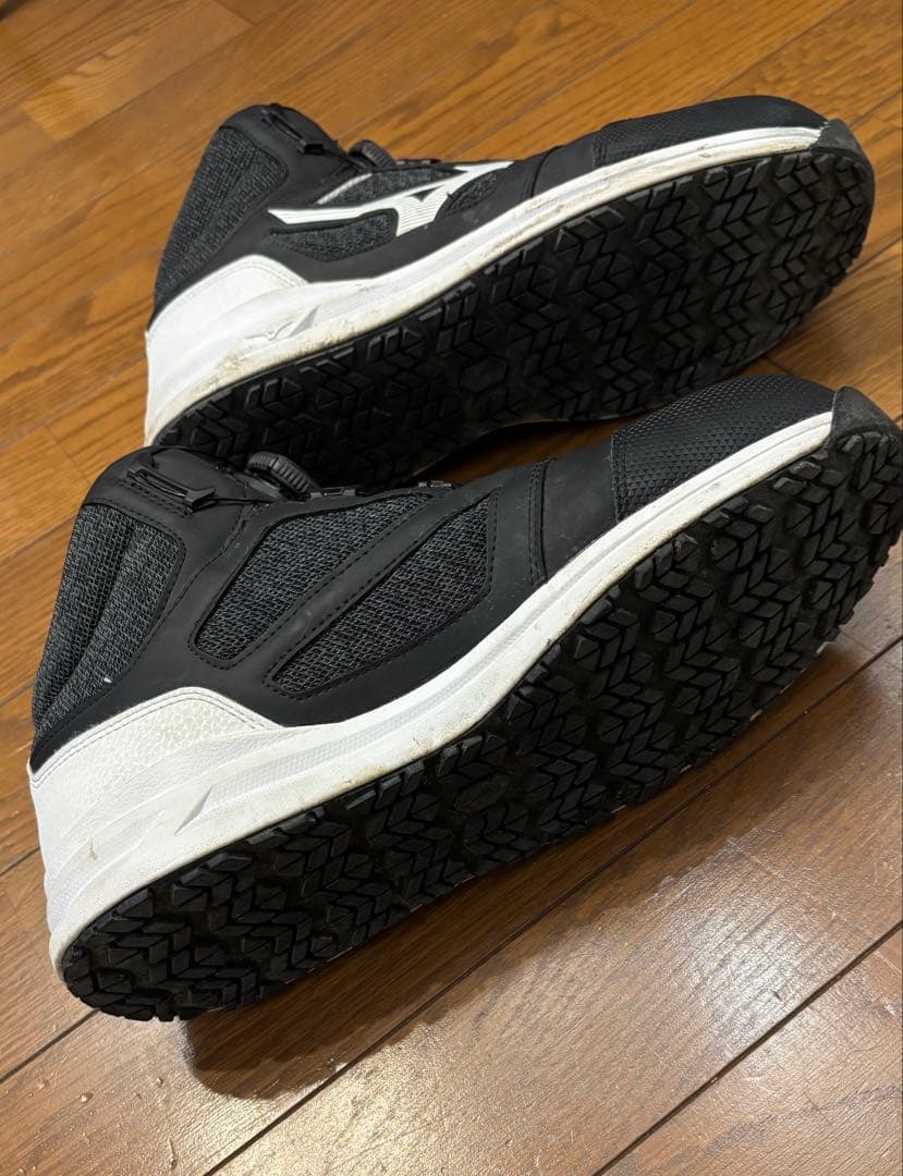 ミズノ オールマイティLSⅡ73M BOAシステム安全靴 28.0cmハイカット