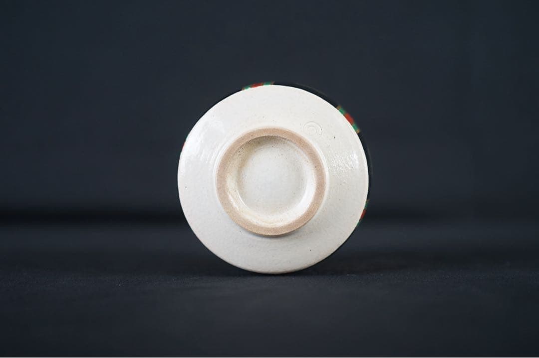 色絵金銀菱重茶碗 野々村仁清写 MOA美術館 共箱 茶器 茶道具