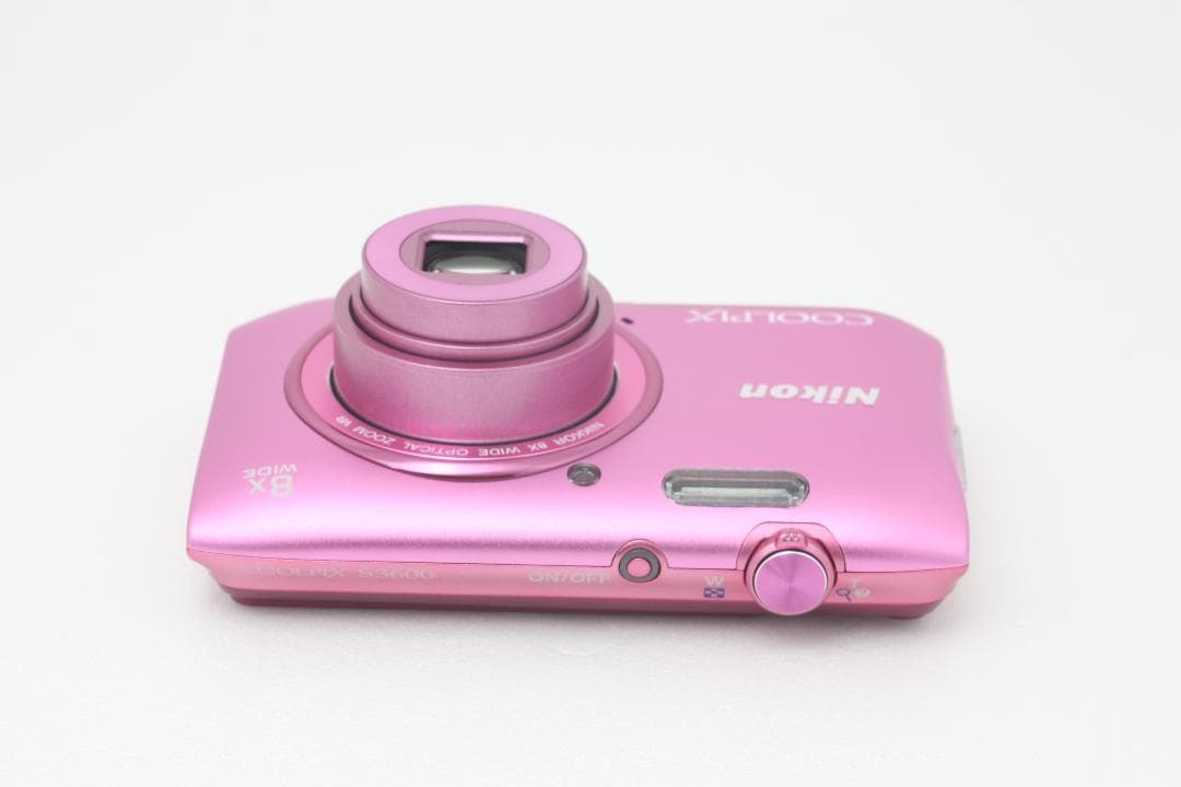ニコン Nikon COOLPIX S3600 ピンク 完動品 #357a