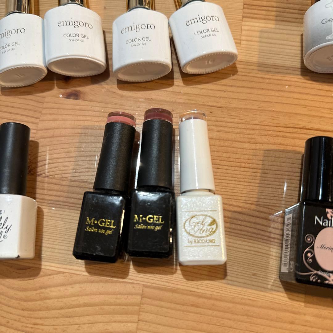 CLETOマグネット等ジェルネイル36本+ ハンディライト　セット