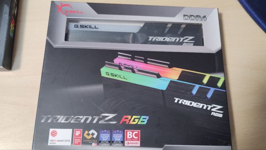 メモリー G.SKILL TridentZ RGB DDR4 3600MHz 16GBx2