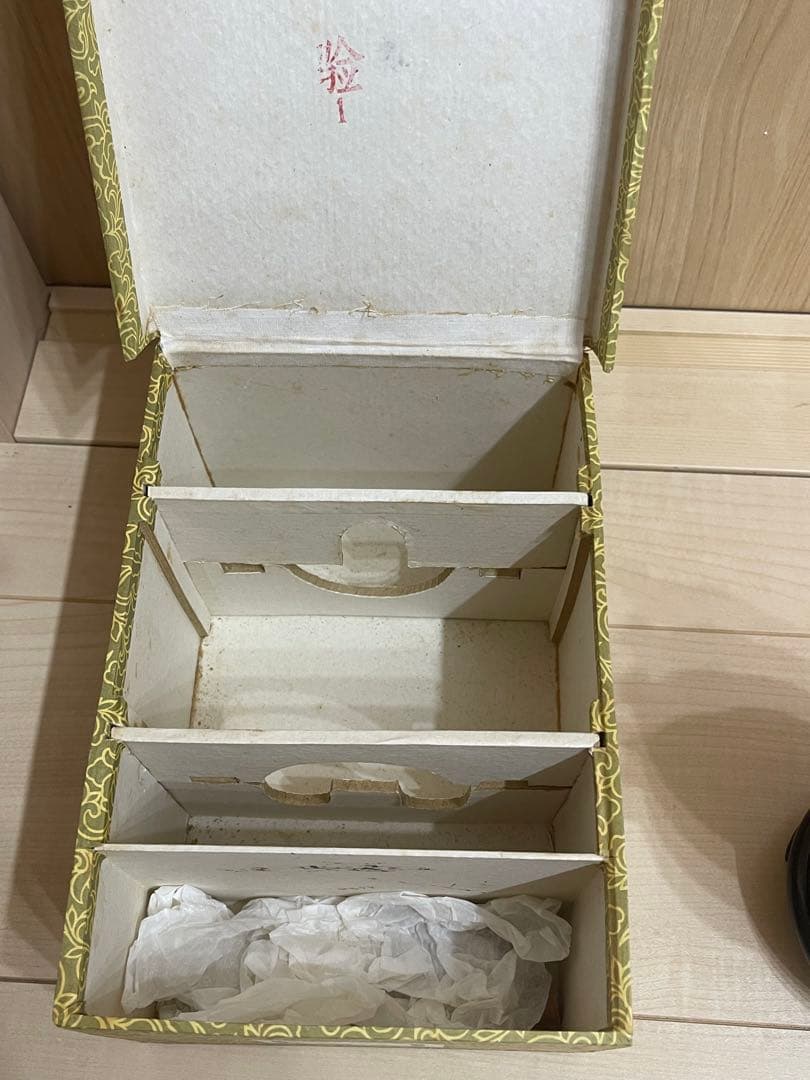 時代物 中国伝来 景泰藍 金彩纏枝花卉紋三足薫爐 骨董品 古美術