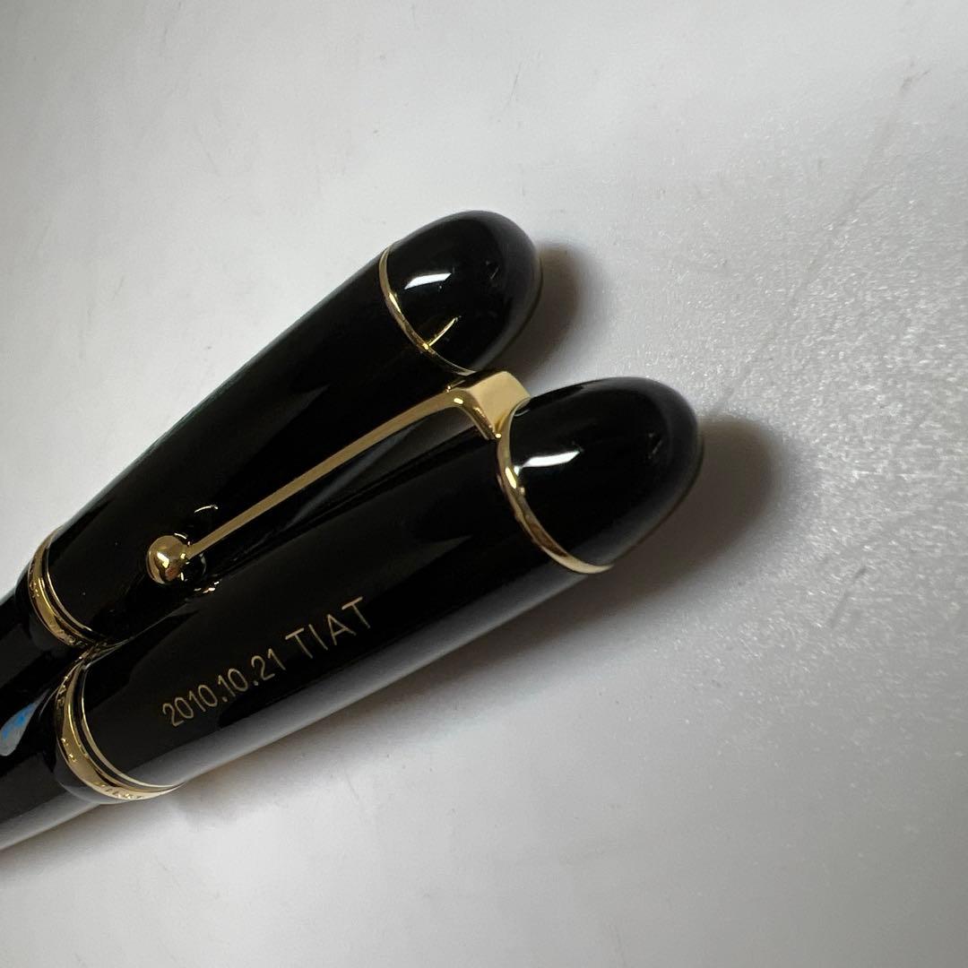 PILOT万年筆14K585刻印2本M 5/10 共箱　東Y8-0218☆2F
