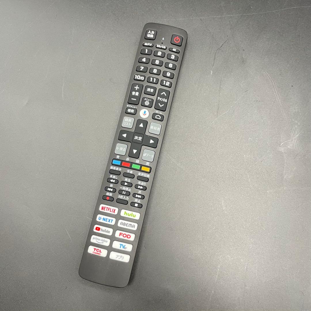 ・TCL 55V型 テレビ 4K 液晶 55V6C 2025年製