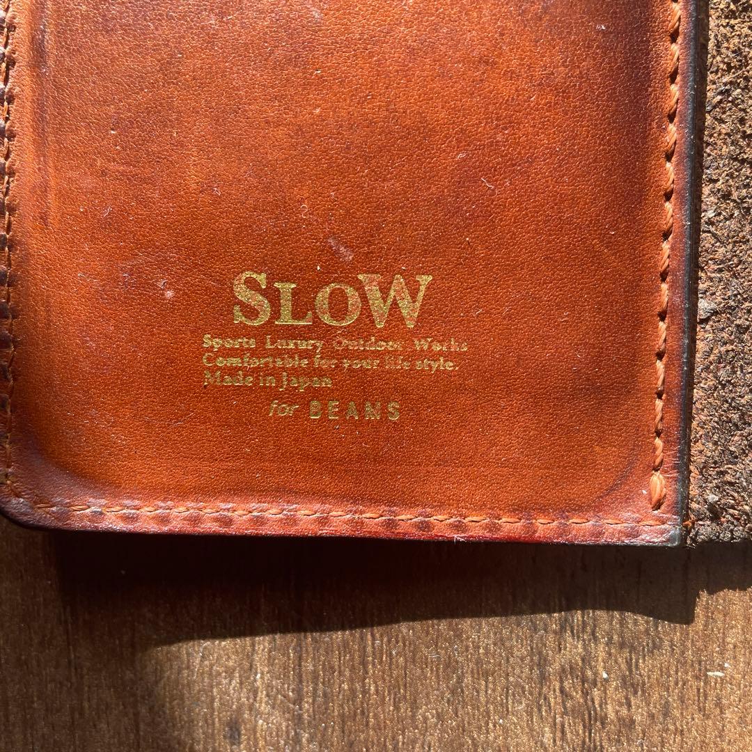 BEAMS SLOW 手帳型レザーケース 日本製