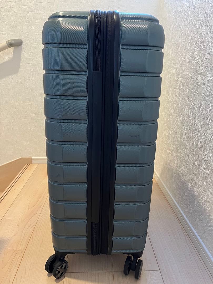新品&1回使用 DELSEY PARIS スーツケース 2個セット グリーン