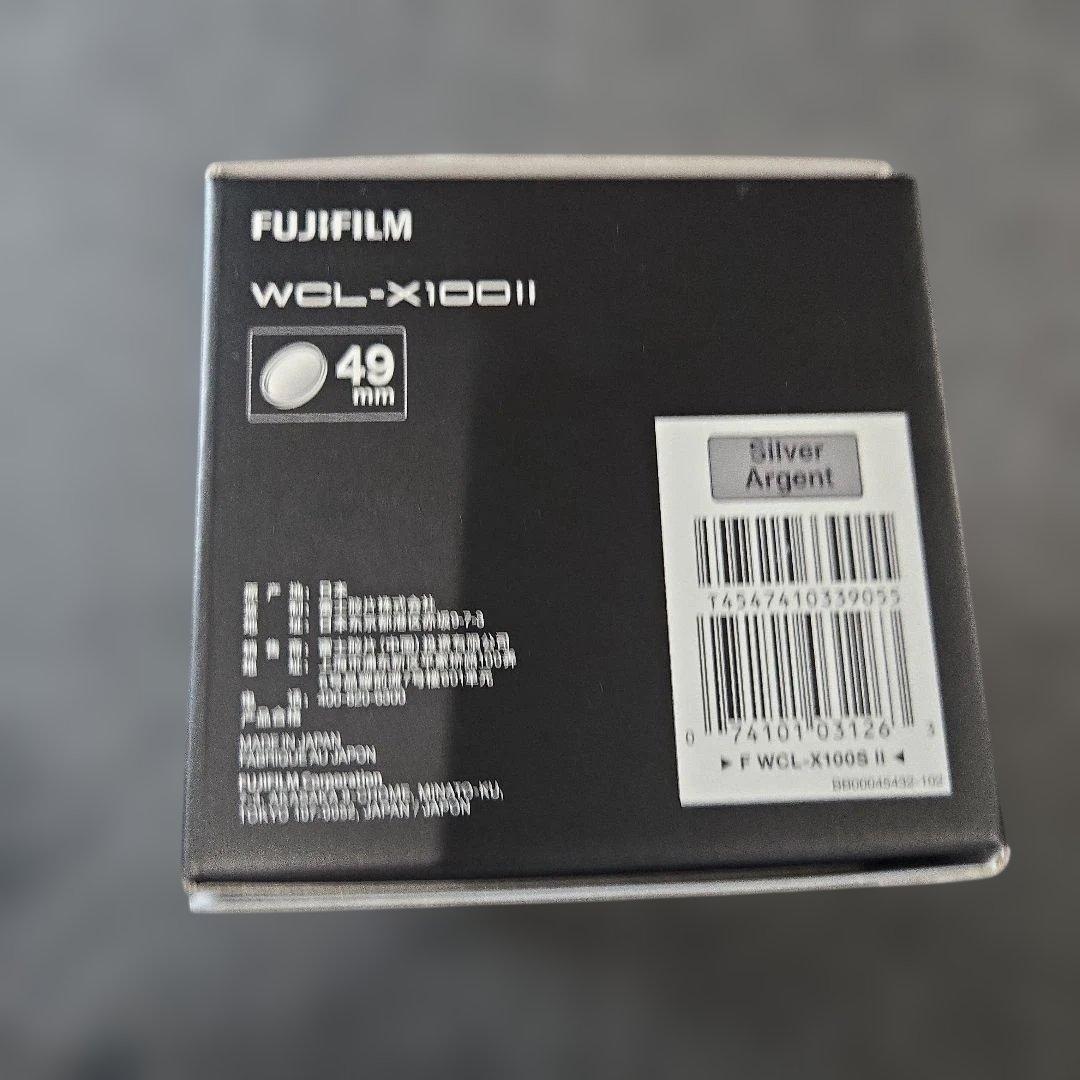 Fujifilm Fujinon カメラシルバー WCL-X100 S II