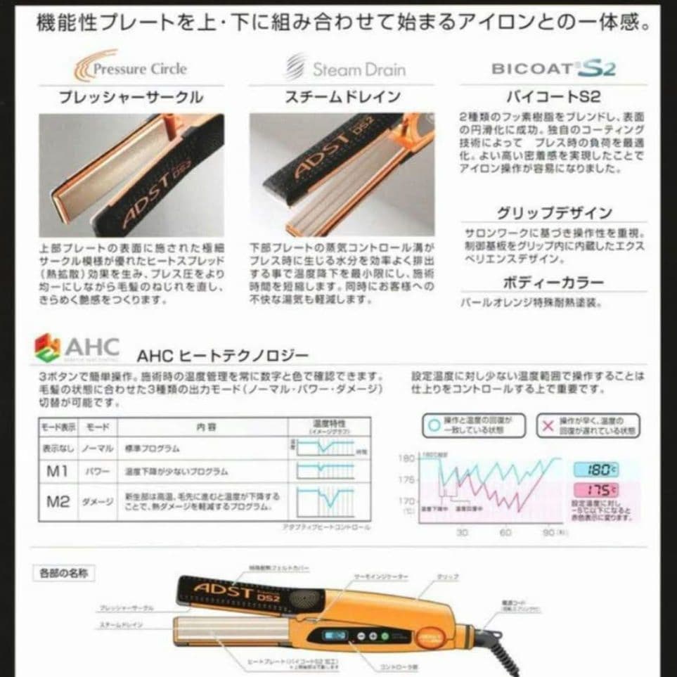 【新品・未使用】アドストDS2 アイロン FDS2-25　現行最新モデル・送料込