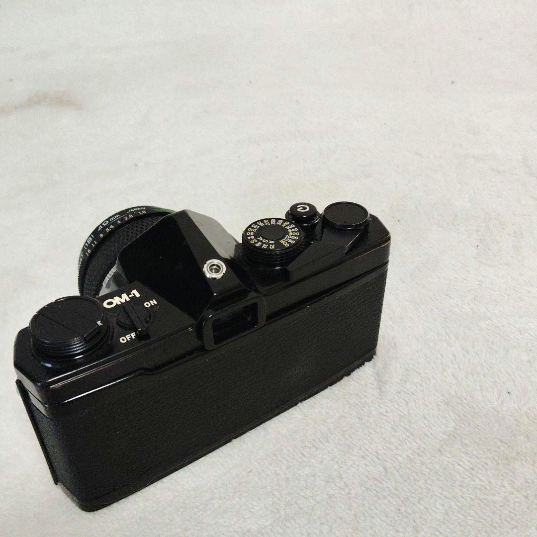 【美品】OLYMPUS OM-1 F.ZUIKO50mmf1.8露出OKケース付