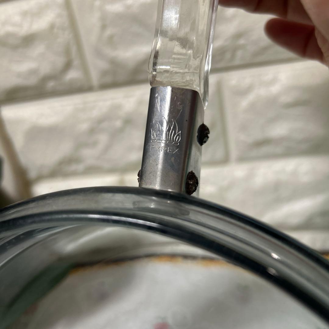 オールドパイレックス　片手鍋とリフセット