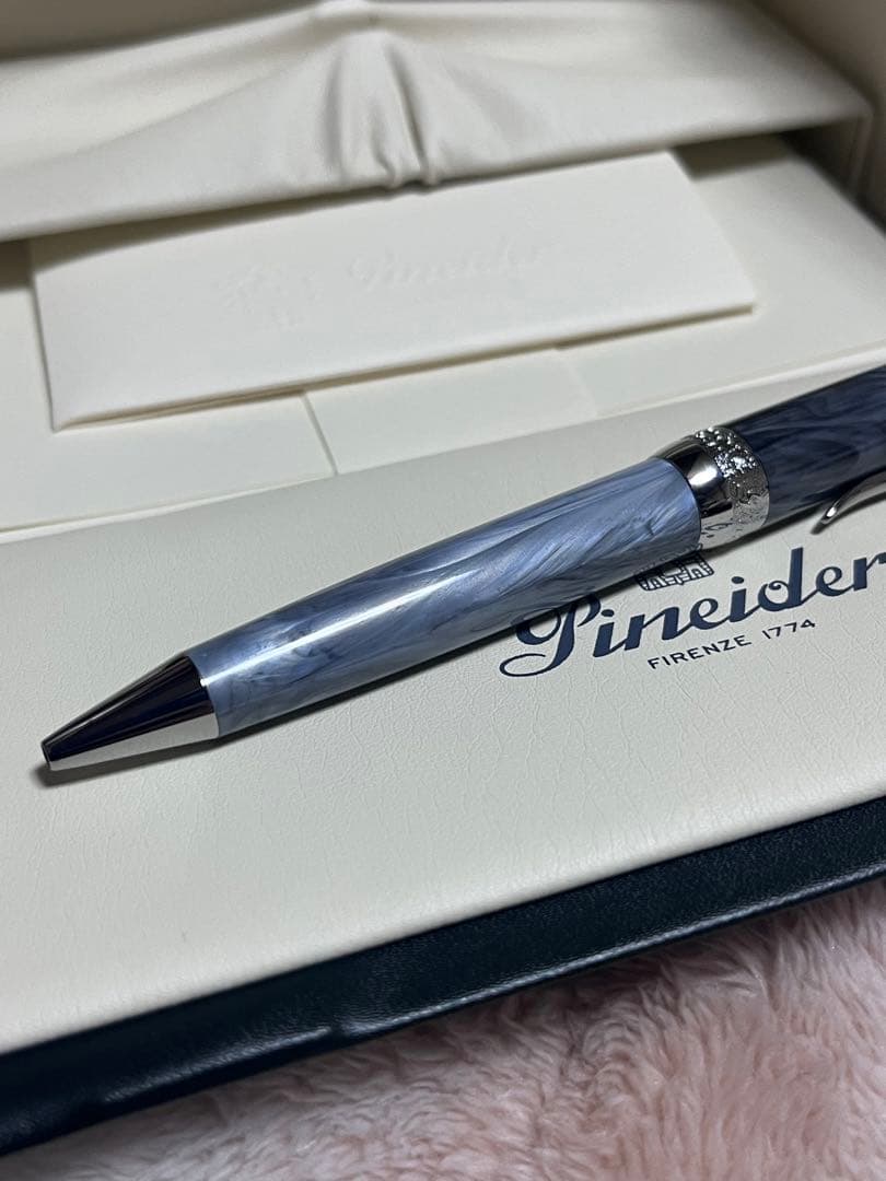 ☆廃番 新品未使用 ピナイダー ボールペン フルメタルジャケット コールグレー☆