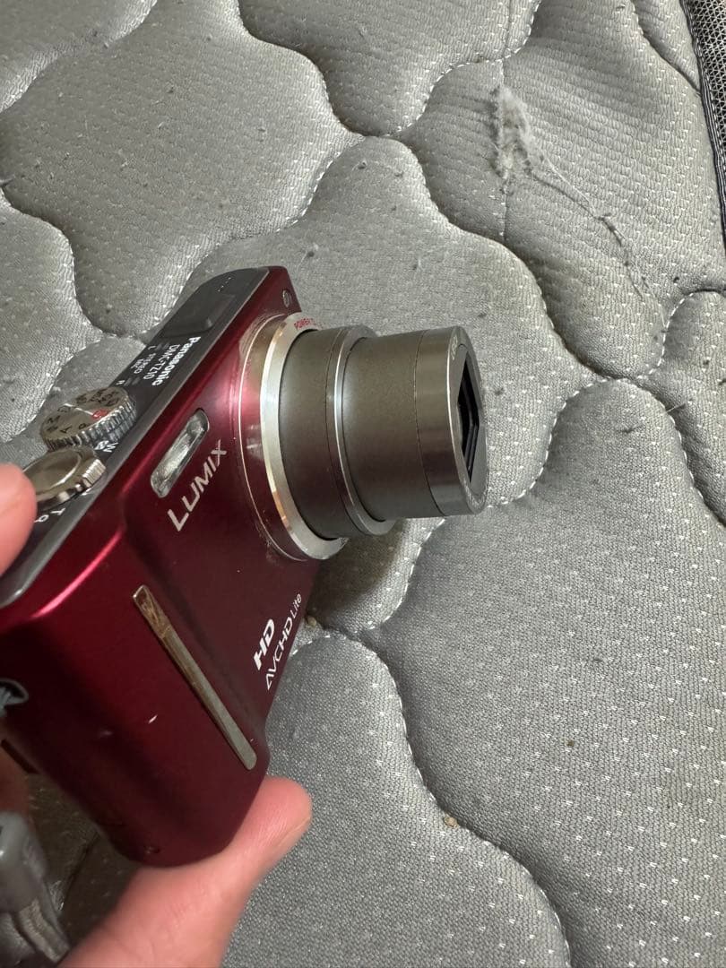 Panasonic DMC-ZS210 レッド GPS付き