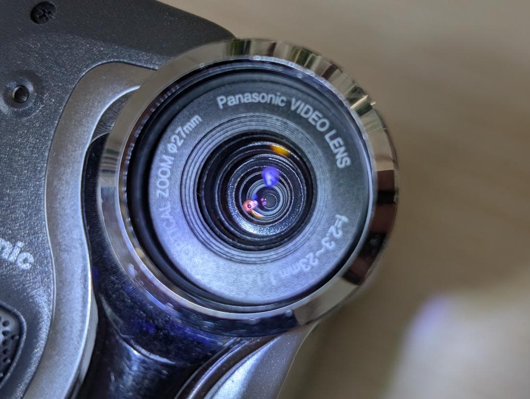 Panasonic NV-GS50 miniDVビデオカメラ ダビングに