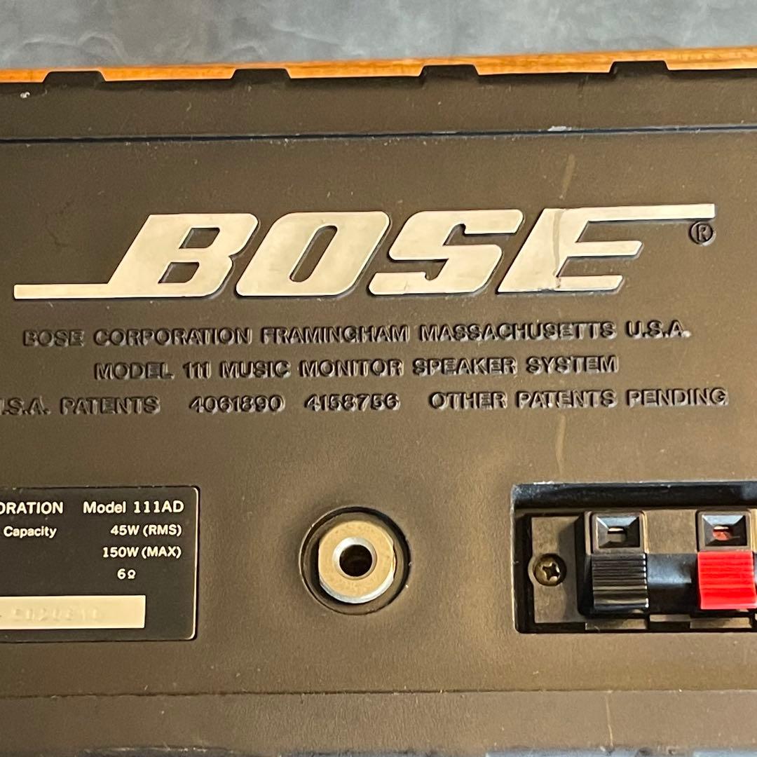 ★BOSE 111AD ボーズ フルレンジスピーカー 送料込