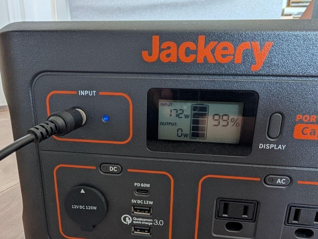 Jackery Captain700 ポータブル電源 500W