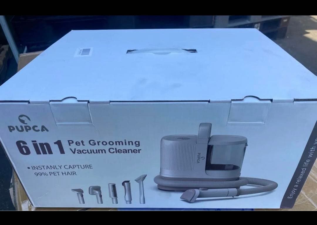PUPCAの6in1 Pet GroomingCleaner グルーミング掃除機