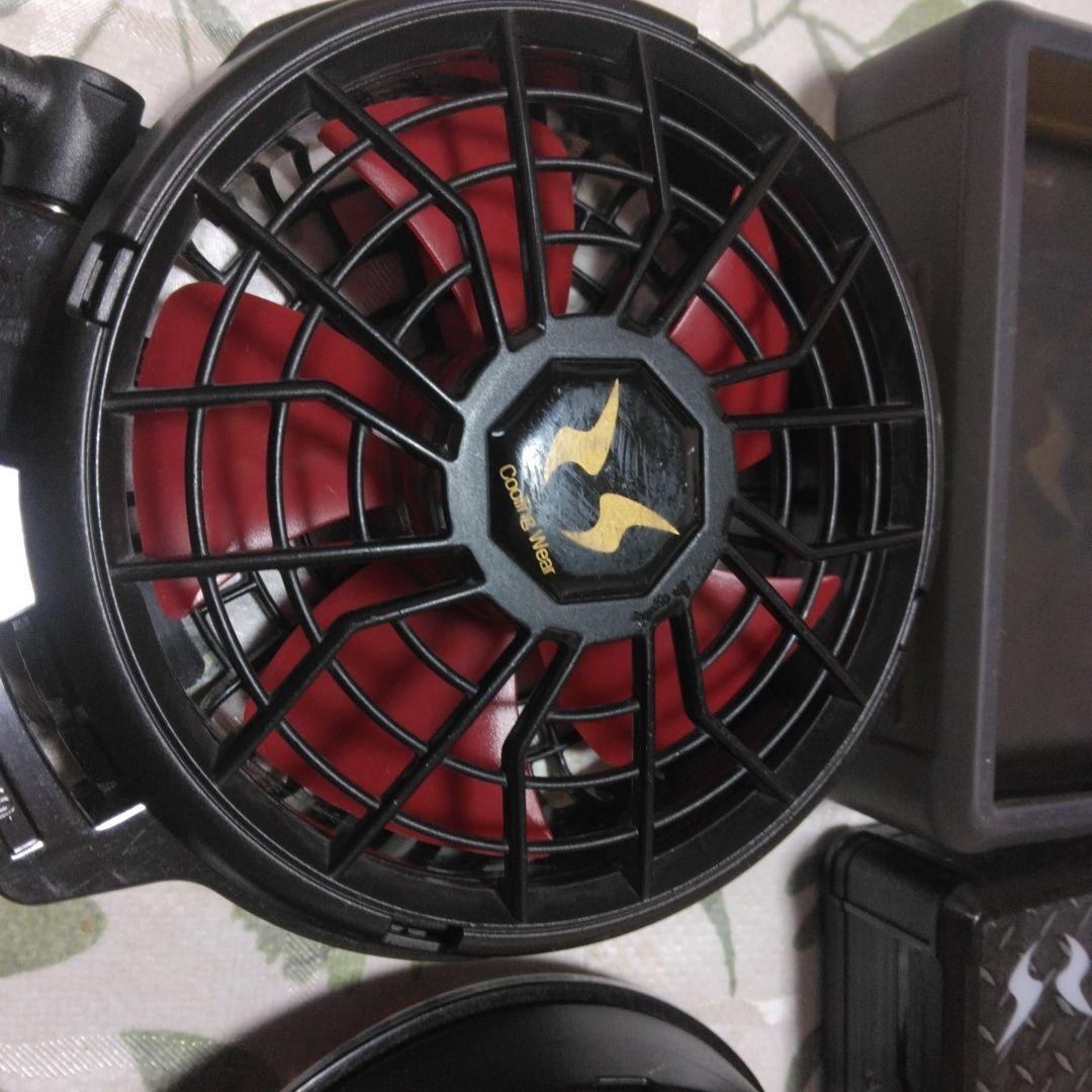 空調風神服用 バッテリー(RD9290)セット ファン(RD9210H)セット