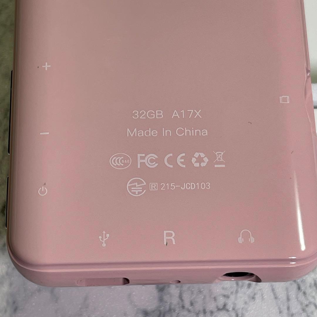 【新品】AGPTEK MP3プレーヤ A17X 32GB Bluetooth