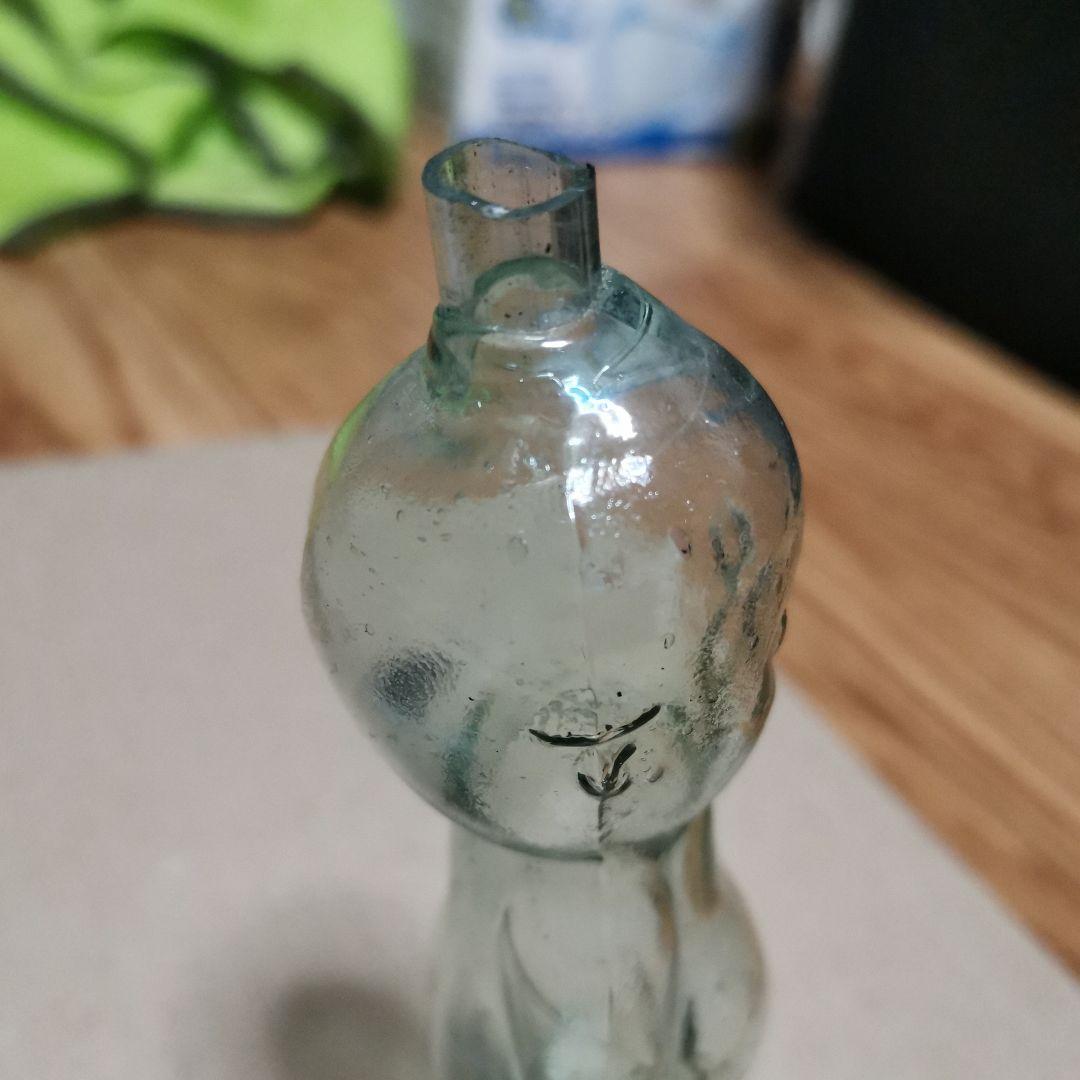 ガラス製キューピーニッキ水瓶